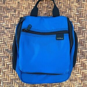 L.L. Bean Personal Organizer Toiletry Bag (Blue)